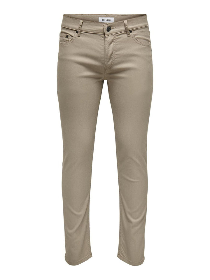 ONLY & SONS Herren Hose, Chinchilla
