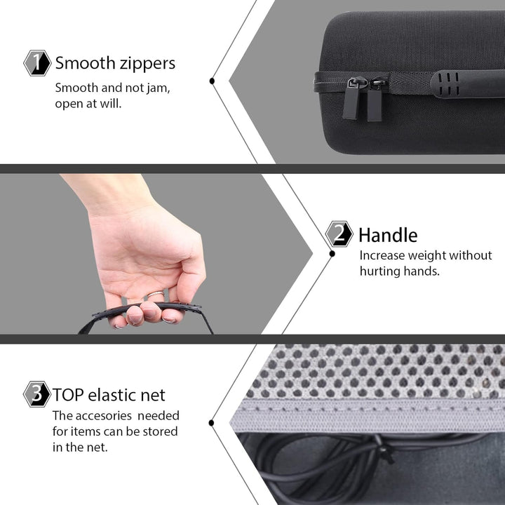 co2CREA Hart Tasche Schutzhülle für Bose SoundLink Revolve+ Plus/Revolve+ (Serie II) tragbarer Bluet