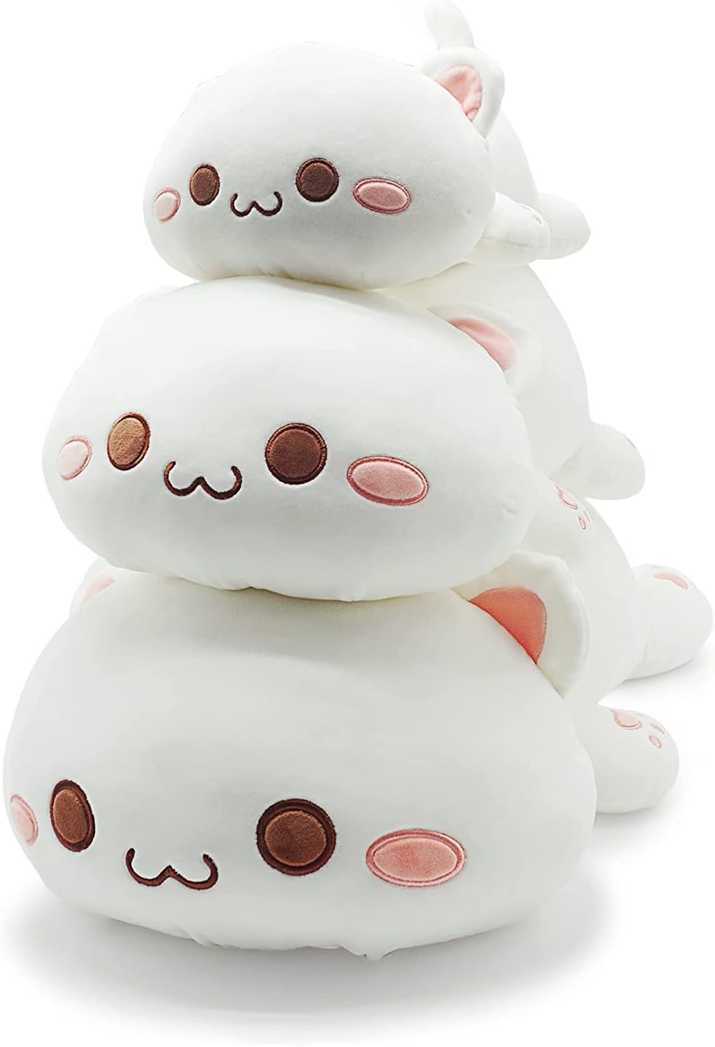 shownicer Plüschtier Katze Kuscheltier Stofftier Kawaii Katze Plüsch, Kätzchen Plüschkissen Spielzeu