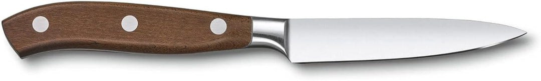 Victorinox Grand Maître, Profi Officemesser, Extra Scharfe Klinge, gerader Schliff, 10 cm, Edler Hol