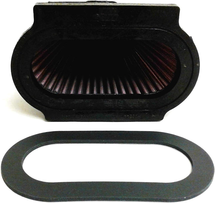 K&N YA-6601 Motorrad K&N Tausch-Luftfilter Rot