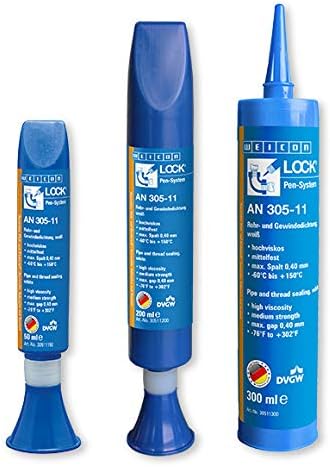 WEICONLOCK AN 305-11 200 ml, Rohr-und Gewindedichtung | Trinkwasser-Zulassung, 200 ml