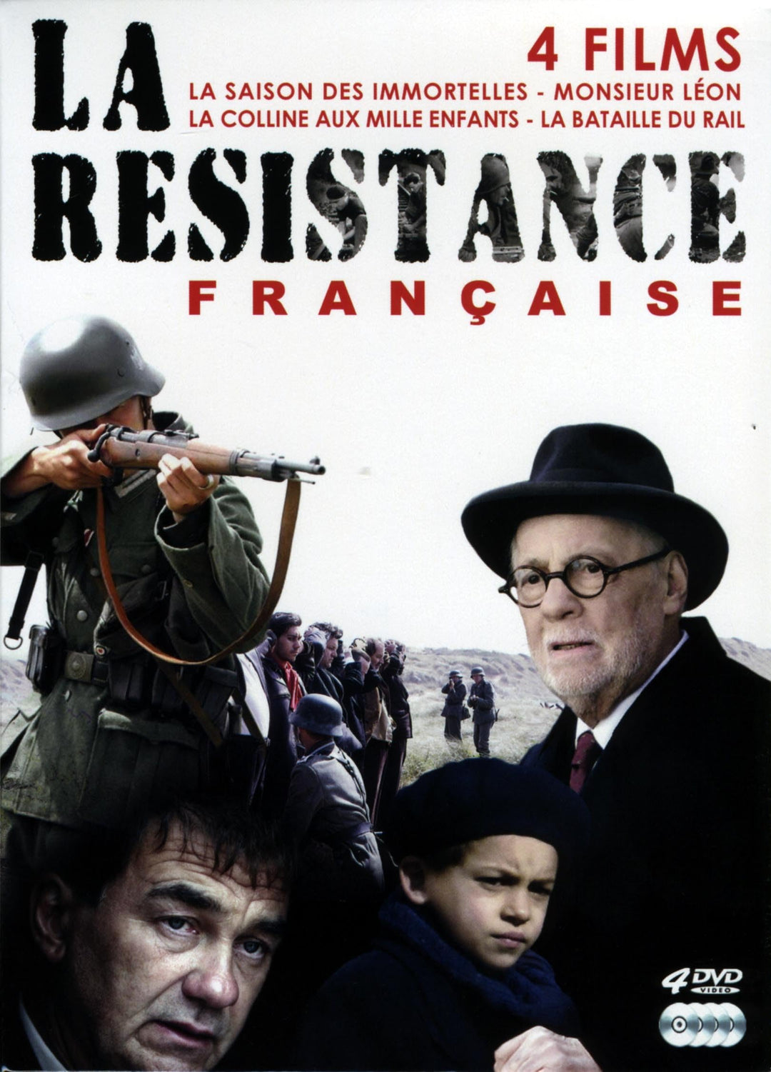 Coffret la résistance française 4 films [FR Import], DVD