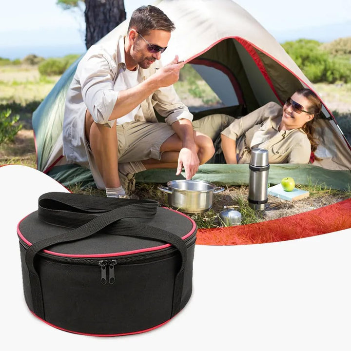 Picknicktasche, Kühltasche, Geschirr Aufbewahrungsbehälter Koffer Tragetasche, Box Outdoor Picknick
