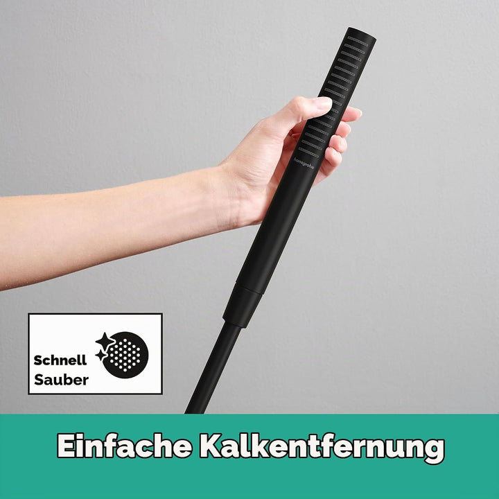 hansgrohe Pulsify S - wassersparender Duschkopf 5,4 l/min (EcoSmart+), Handbrause mit 1 Strahlart (P