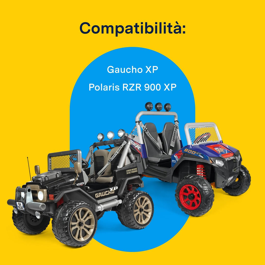 Peg Perego 24 V, 8 Ah.