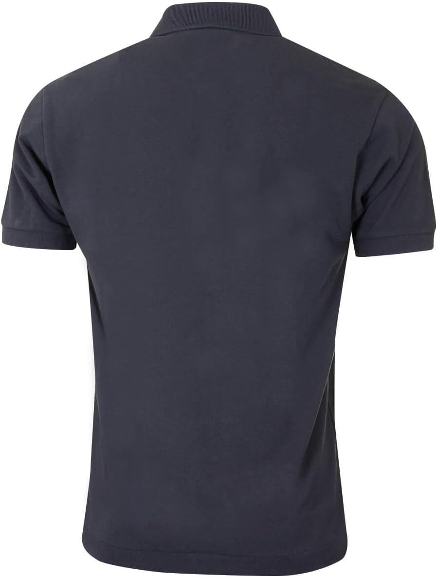 Lacoste Herren Polo-Shirt Kurzarm YH4801, Männer Polo-Hemd,3 Knopf,Regular Fit Poloshirt XS Grau (Gr
