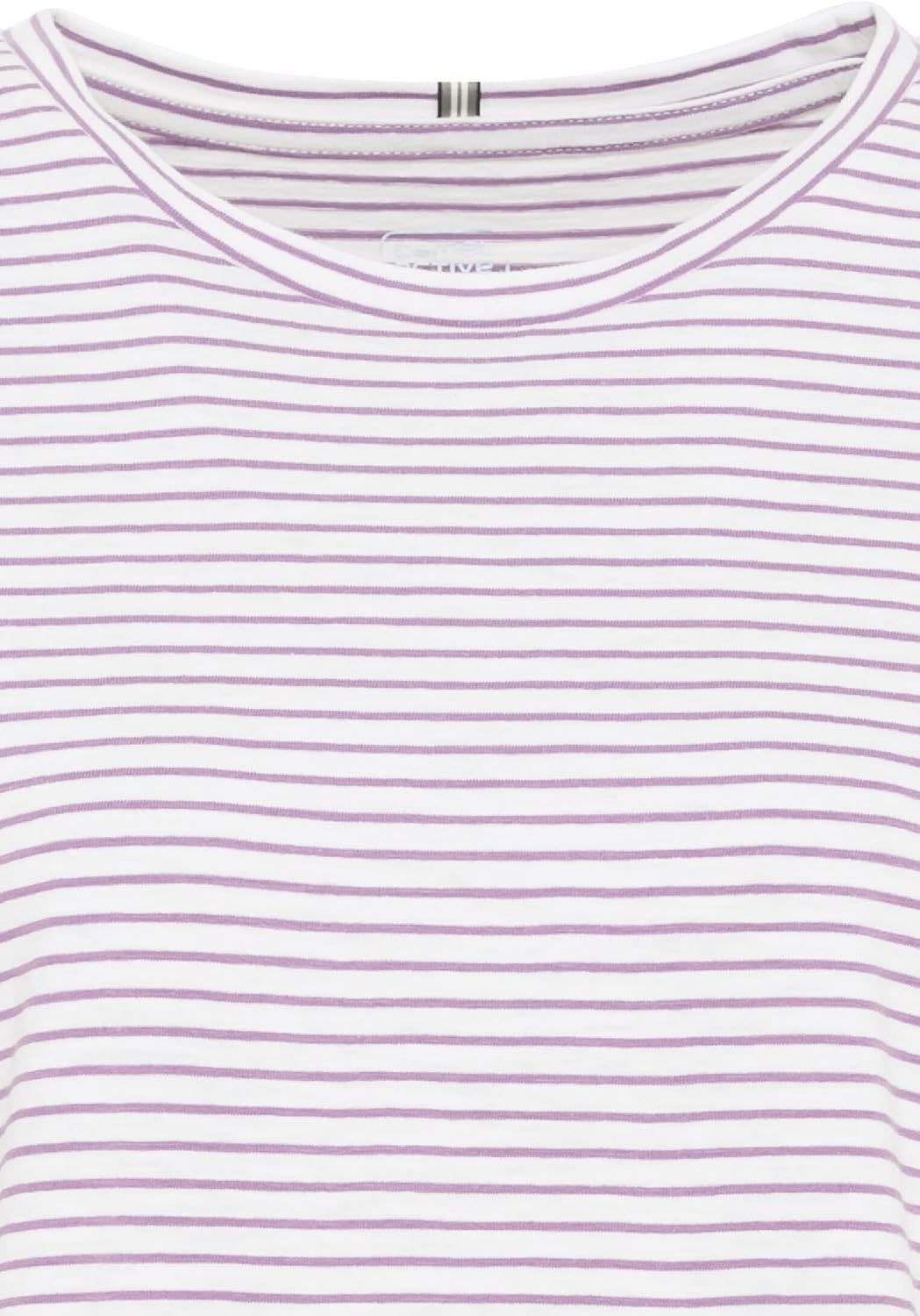 camel active Damen Langarmshirt aus 100% Organic Cotton XS Lila, XS Lila