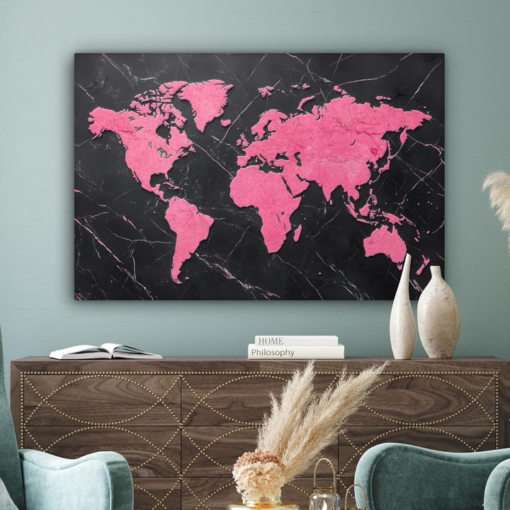MuchoWow© Leinwandbild Gross 120x80 cm XXL Dekoration Wohnzimmer Bilder Pictures Wall Decoration Liv