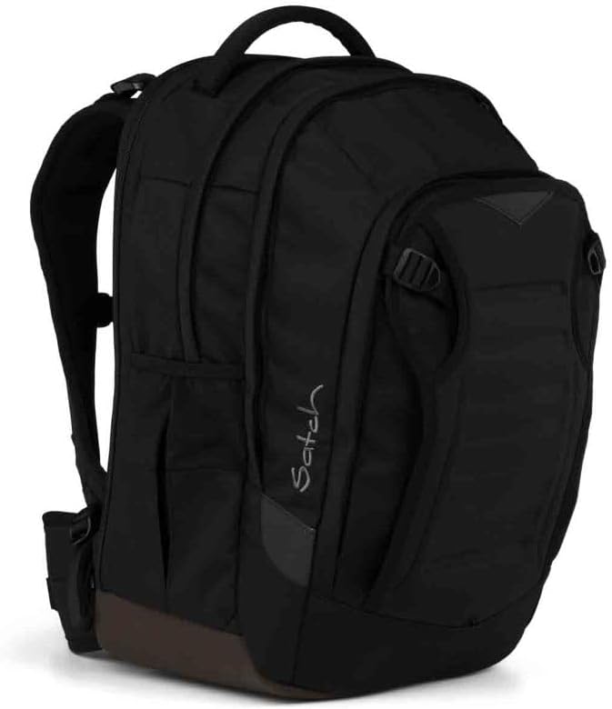 Satch Match Plus Schulrucksack Set 3tlg. inkl. Schlamperbox und Sportbeutel (Blackjack), Blackjack