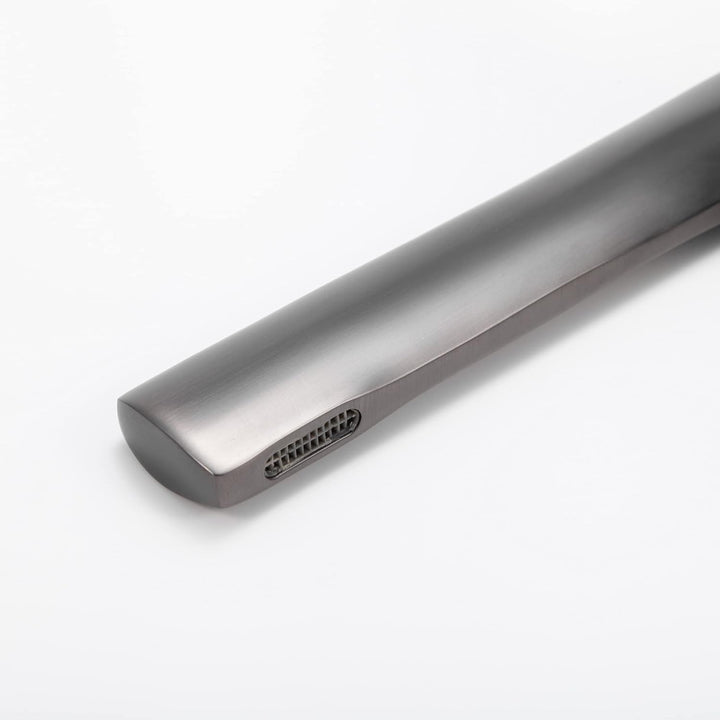 INEX EUROPA EDM77188 Einhebelmischer, Standardhöhe, Metall, Virgin Messing, mattgrau.