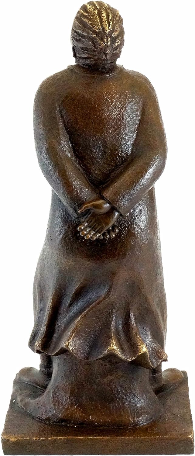 Kunst & Ambiente - Der Spaziergänger - 1912 - Ernst Barlach Skulptur - signiert - Bronzestatue - Fig
