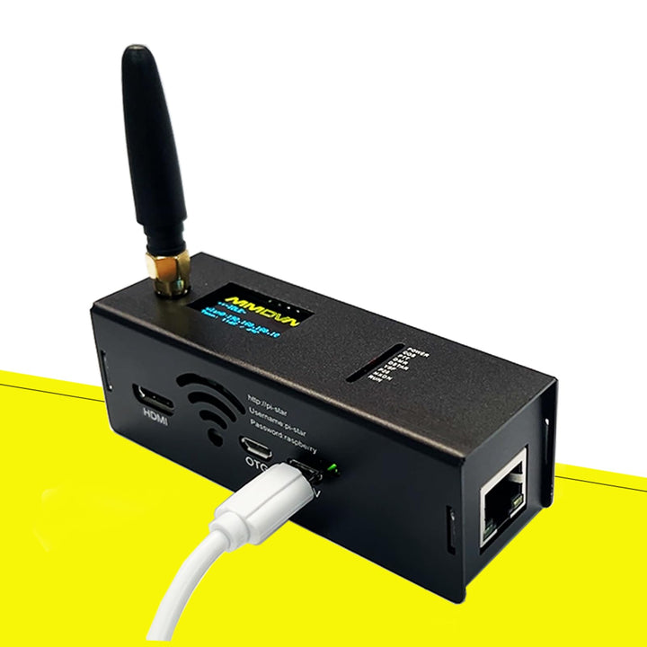 MM100 Dmr Hotspot with WLAN Ethernet Port WiFi Voice Modem Raspbery pi zerow Dstar Ysf C4fm Two Colo