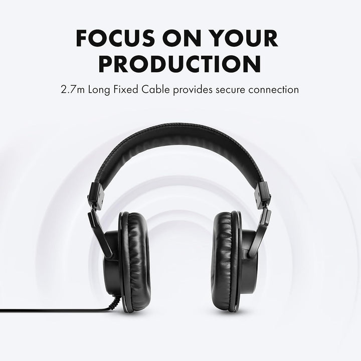 M-Audio M-Track Duo & HDH40 – USB Audio Interface für Aufnahmen und Over-Ear Studiokopfhörer