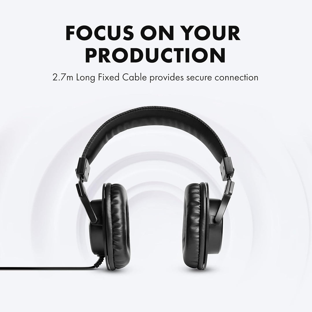 M-Audio M-Track Duo & HDH40 – USB Audio Interface für Aufnahmen und Over-Ear Studiokopfhörer