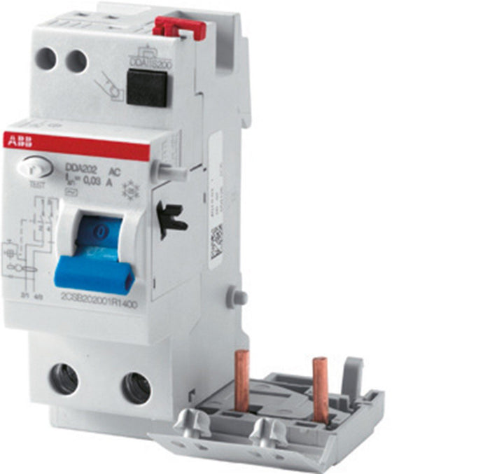 ABB DDA200 RCD/FI, 2-polig, 25A, 300mA