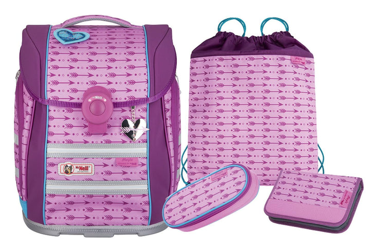 McNeill ERGO Primero McLight Schulranzen-Set 4tlg. Mayla