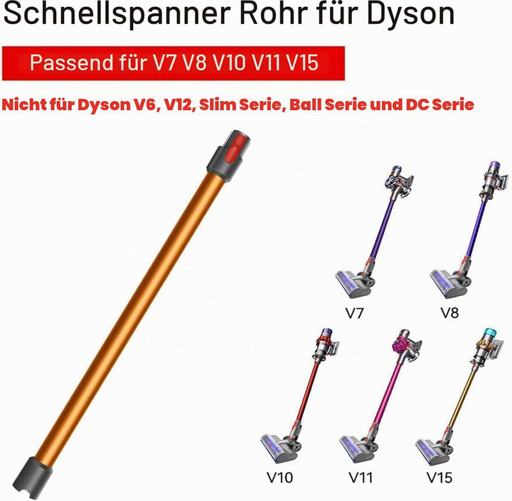 Verlängerungsrohr für Dyson Rohr Kompatibel mit Dyson Saugrohr V15 V 11 V10 V8 V7, Starres Teleskopr