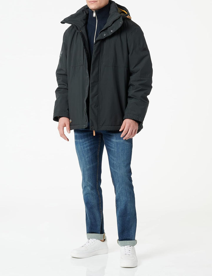 camel active Jacke Langarm Kapuze wasserdicht Winddicht anthrazit 106 Anthrazit, 106 Anthrazit