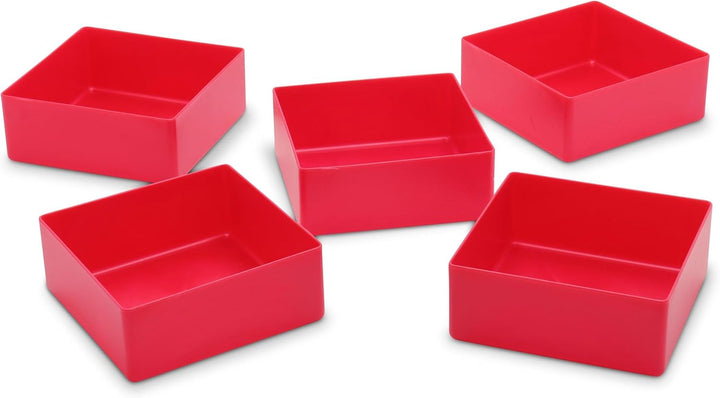 1a-TopStore 10 Stk. Einsatzkästen Einsatzboxen Schubladen-Einsatzkasten Sortierboxen, 32 Grössen, 5