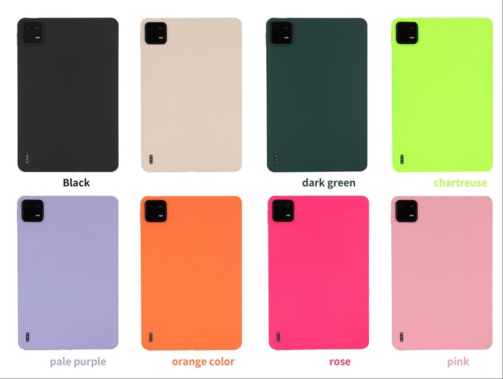 GIOPUEY Hülle für Redmi Pad SE, Weiche TPU-Rückschale, Ultra-schlank, Anti-Vibration und Anti-Rutsch