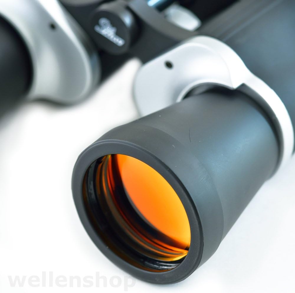 Fernglas 7 x 50 Center Fokus Porro BAK-4 mit Tasche