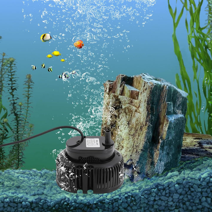 75W Mini Tauchpumpe schwarz, max. 3000 l/h für Teich,Aquarium und Gartenbau | Max. 3000 l/h, Förderh