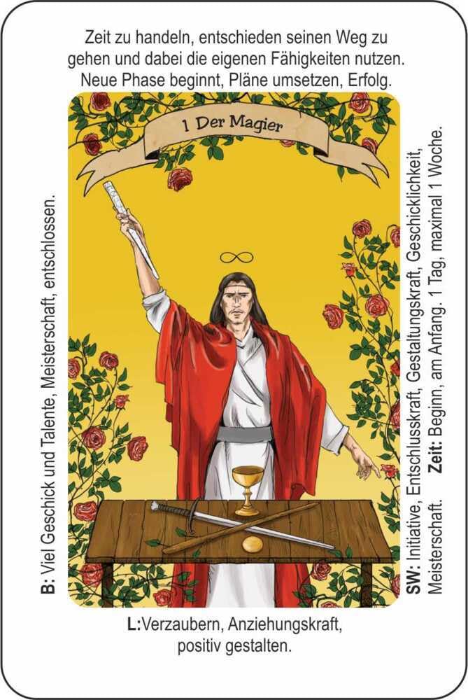 Tarotkarten by Angelina für Anfänger: Tarot mit Deutungstexten auf jeder Karte für einen leichteren
