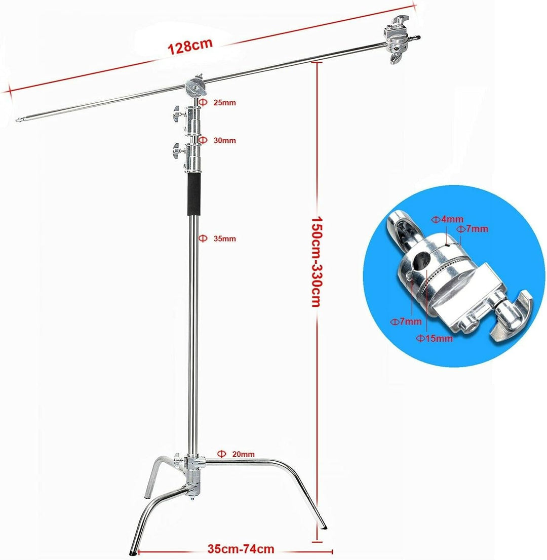Aputure 300D Mark II 300D II + C Stand, V-Mount LED-Videoleuchte 5500k Sidus Link App Control 2.4G W