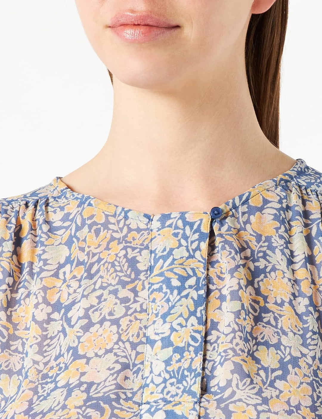 PART TWO Damen Prillepw Bl Relaxed Fit Blouse 34 Riviera Painted Summer Flower, 34 Riviera Painted S