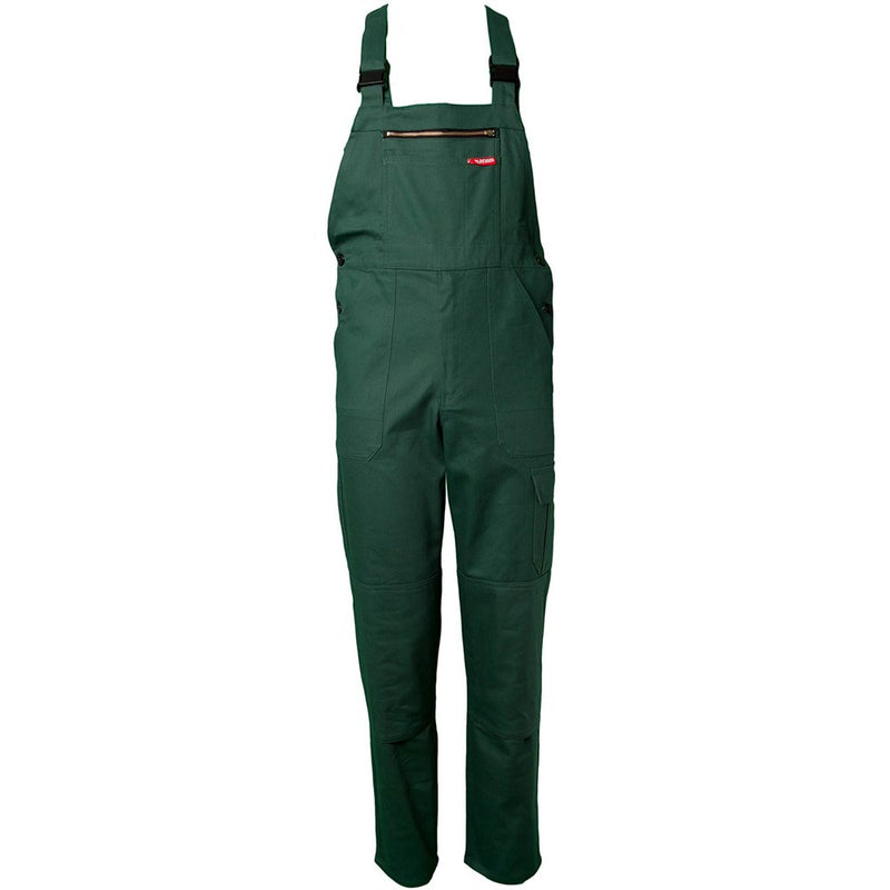 Planam Grösse 60 Herren BW 290 Cargo-Latzhose mittelgrün Modell 0174 Mittelgrün 60, Mittelgrün 60