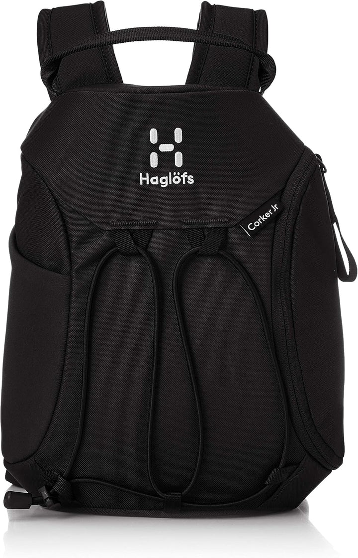 Haglöfs Unisex, Kinder Corker Junior Rucksack Einheitsgrösse 2c5- Schwarz (True Black), Einheitsgrös