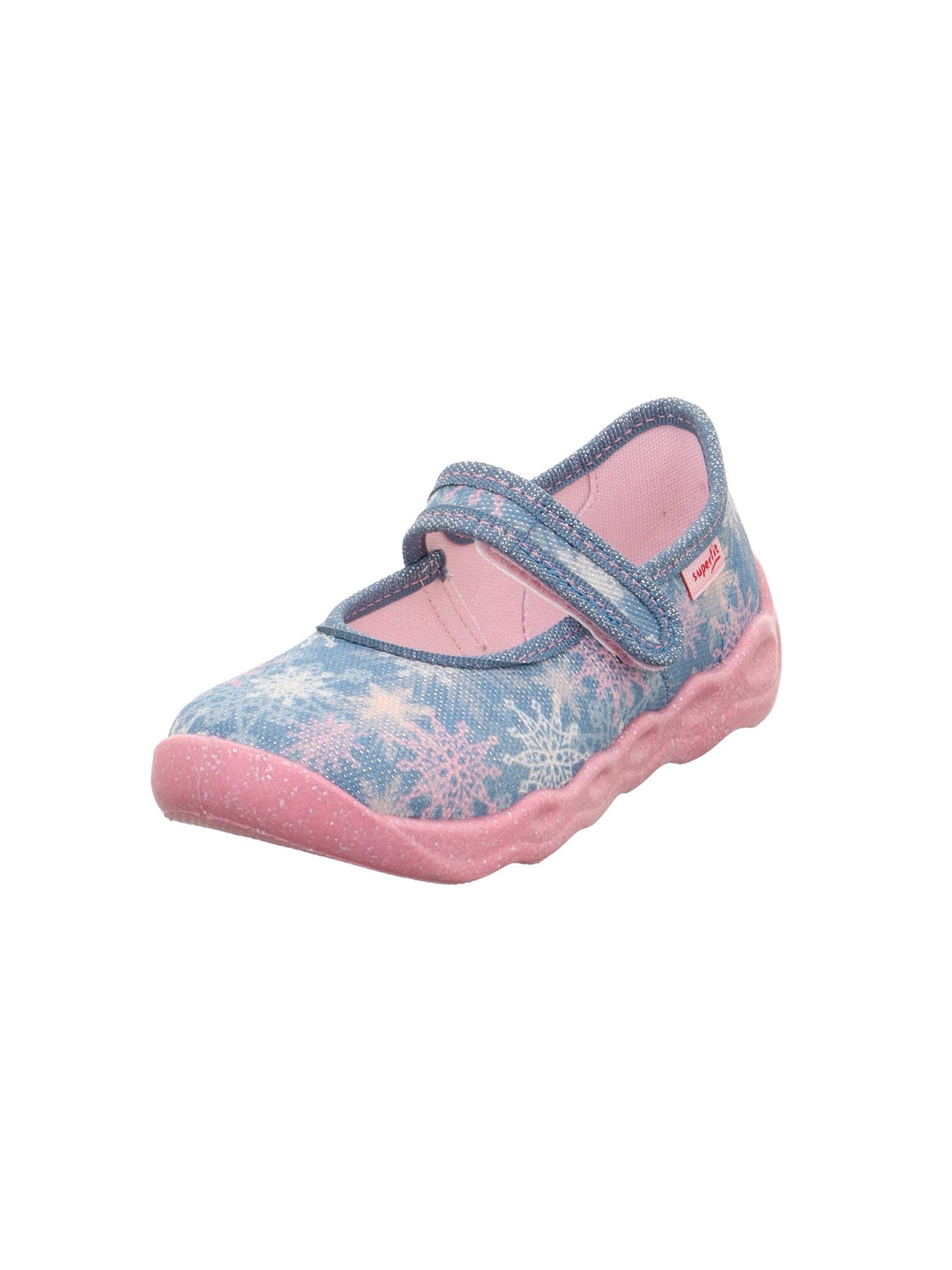 Superfit Mädchen Bubble 1-006271 Hausschuhe 23 EU Blau Mehrfarbig 8010, 23 EU Blau Mehrfarbig 8010