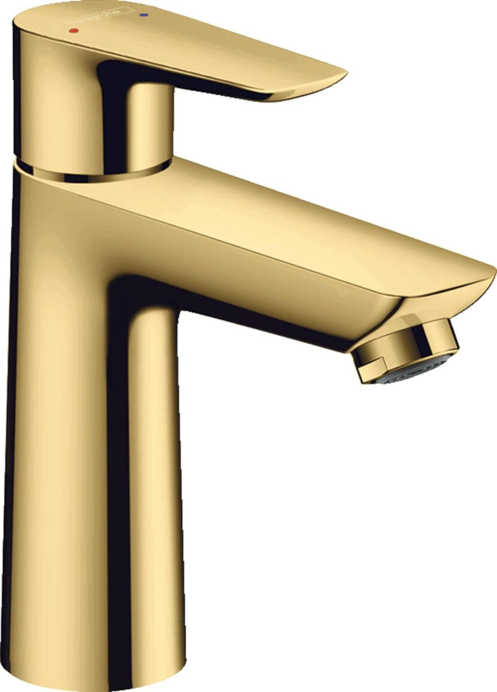 hansgrohe Wasserhahn Talis E (Armatur mit Auslauf Höhe 110 mm), Einhebel-Waschtischmischer ohne Abla