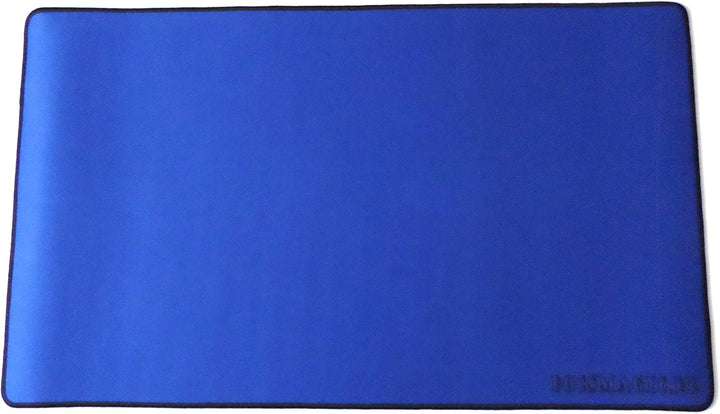 docsmagic.de 5 x Premium Playmat Blue - 60 x 34 cm Stitched 3mm - Spielmatte Blau 5 x Spielmatte Bla