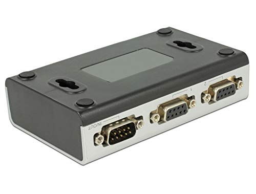 DeLock Seriell Umschalter RS-232 / RS-422 / RS-485 2-Port manuell