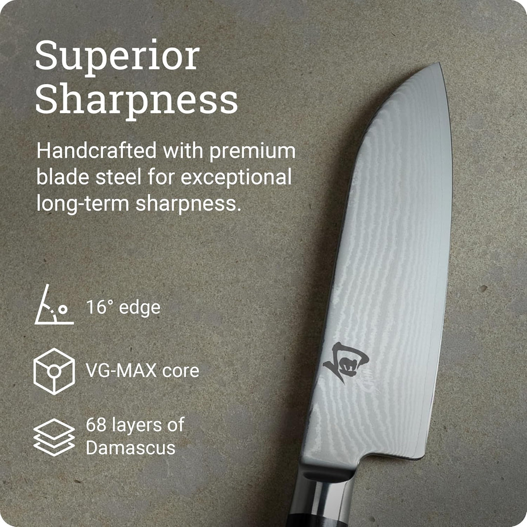 KAI DM-0727 Shun Santoku 5.5 (14