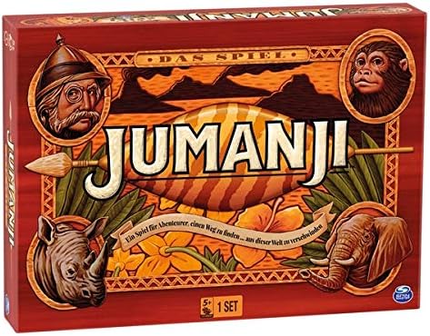 Spin Master Jumanji The Game – Ein Brettspiel & Familienspiel für Abenteurer, deutsche Ausgabe.