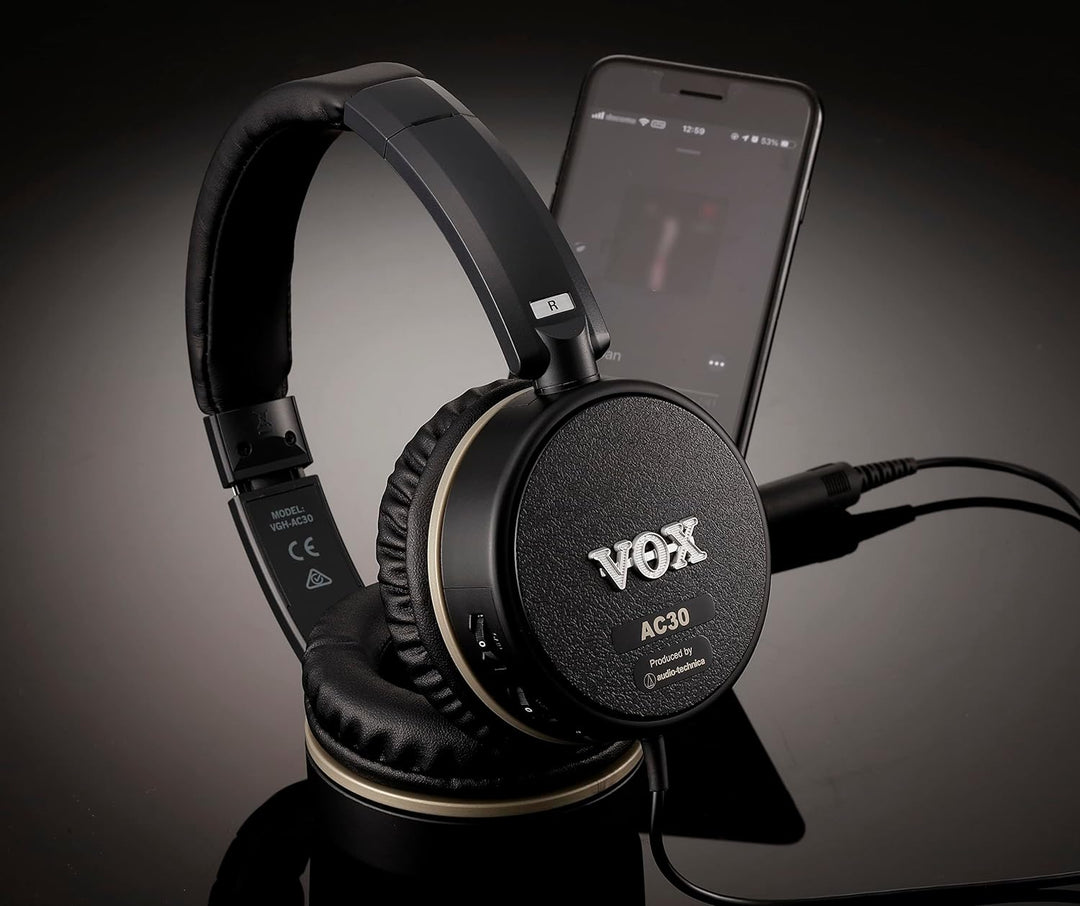 Vox - VGH Series - Guitar Amplifier Headphones - AC30 AC-30, AC-30