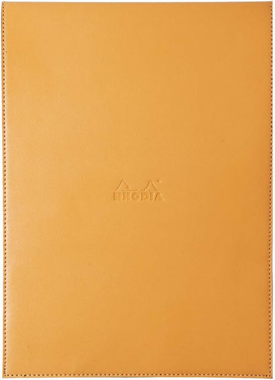 Rhodia 218188C ePURE N°18 Notizblock (mit Schutzhülle aus Kunstleder, 22 x 30,8 cm, 80g, elfenbein,