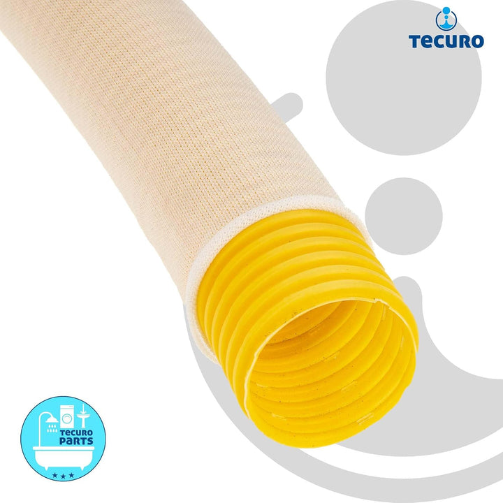 tecuro Filterstrumpf - Drainagevlies - für Drainagerohr Ø 125 mm - Nylon - 25 Meter, 25 Meter