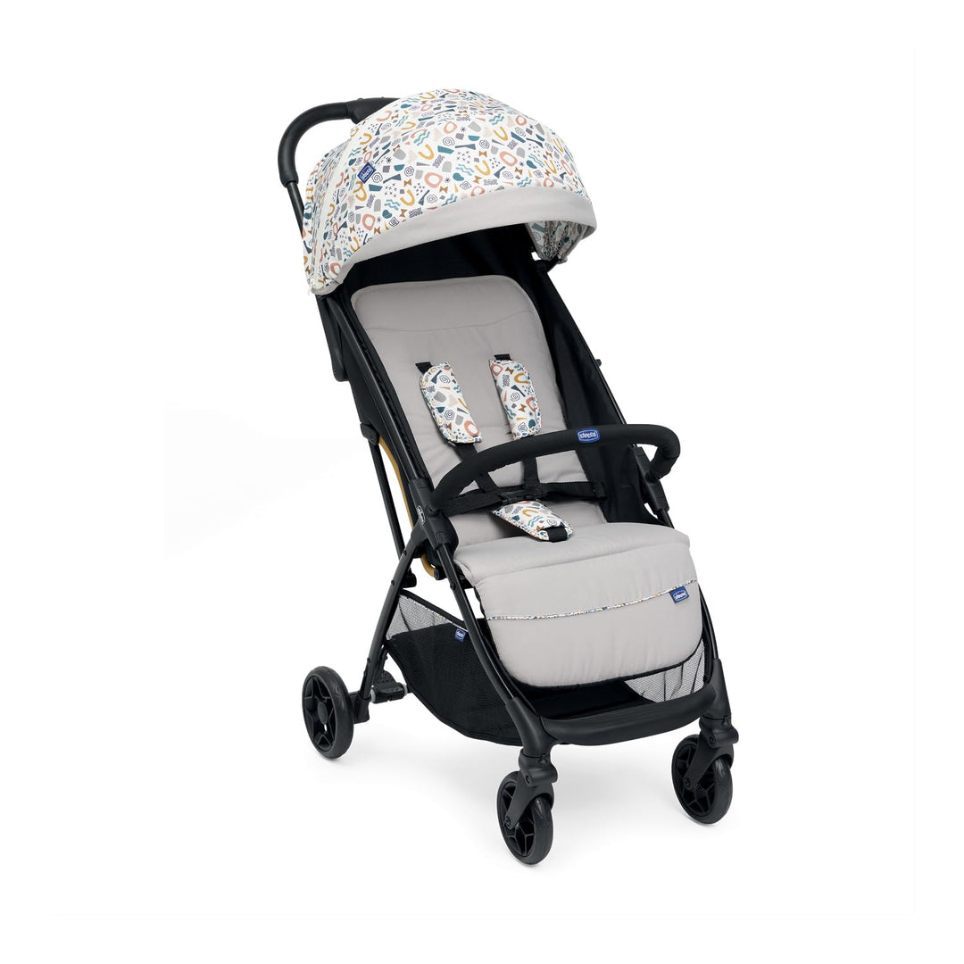 Chicco Glee leichter Kinderwagen, Buggy, praktisch und leicht, automatischer Schliessmechanismus, br