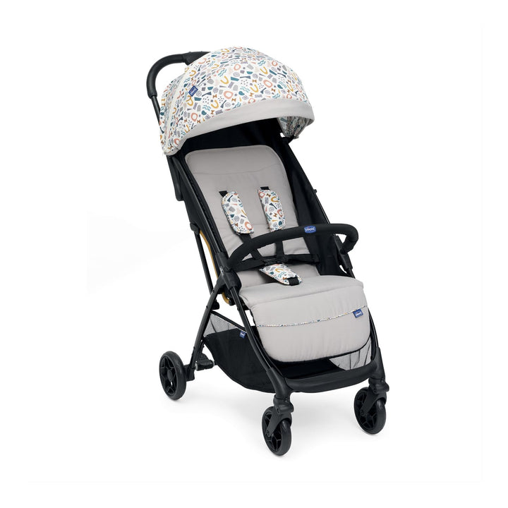Chicco Glee leichter Kinderwagen, Buggy, praktisch und leicht, automatischer Schliessmechanismus, br