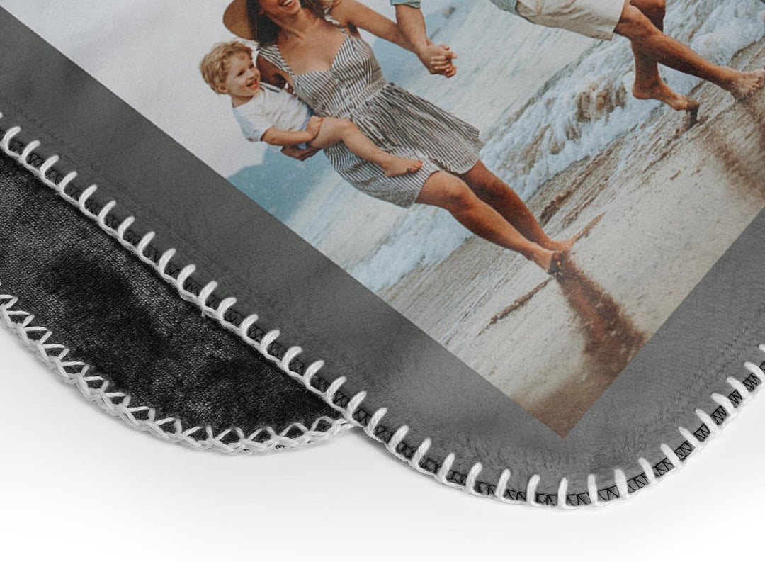 PICANOVA – Personalisierte Decke Mit Foto 150x100cm – Fotodecke – Premiumqualität Fleecedecke 510g/q