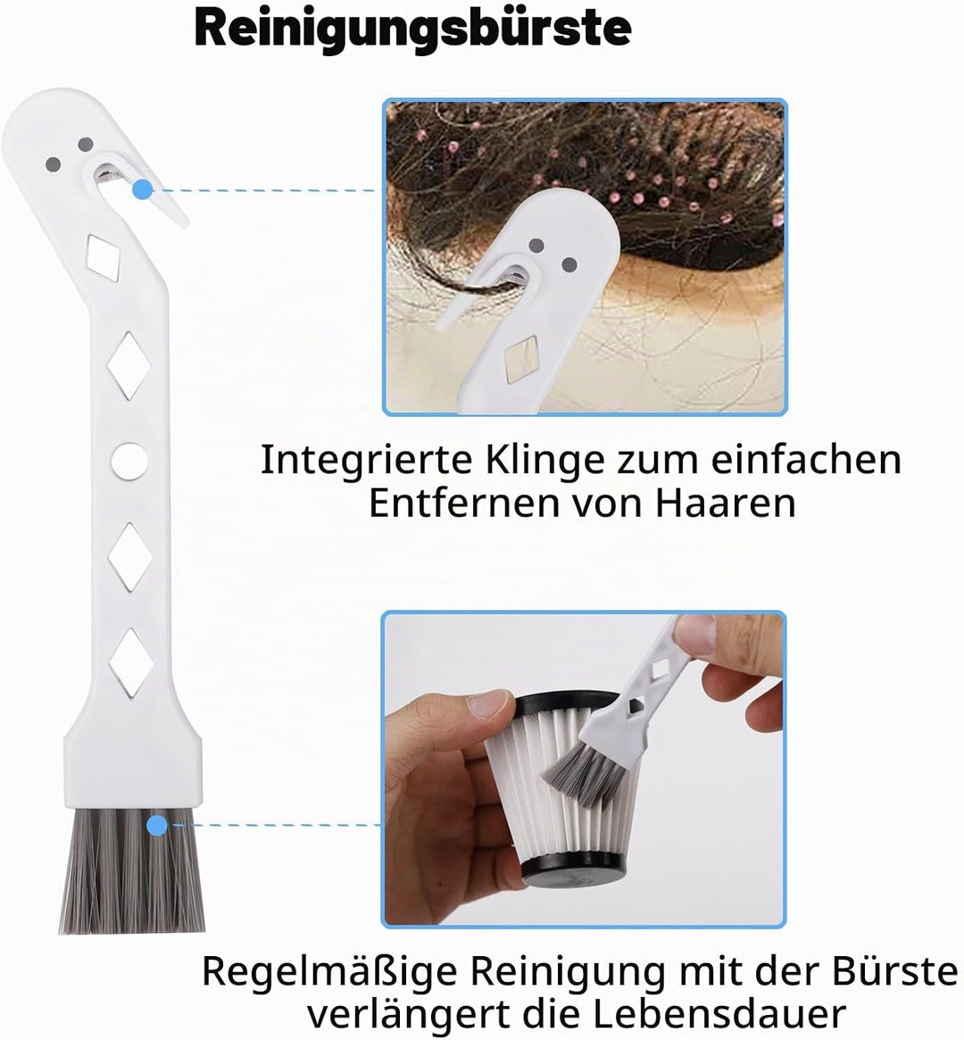 Reinigungsbürstenaufsatz for Bissell 3698Z/1558Z/3617Z/36985, Zur Beseitigung hartnäckiger Flecken,