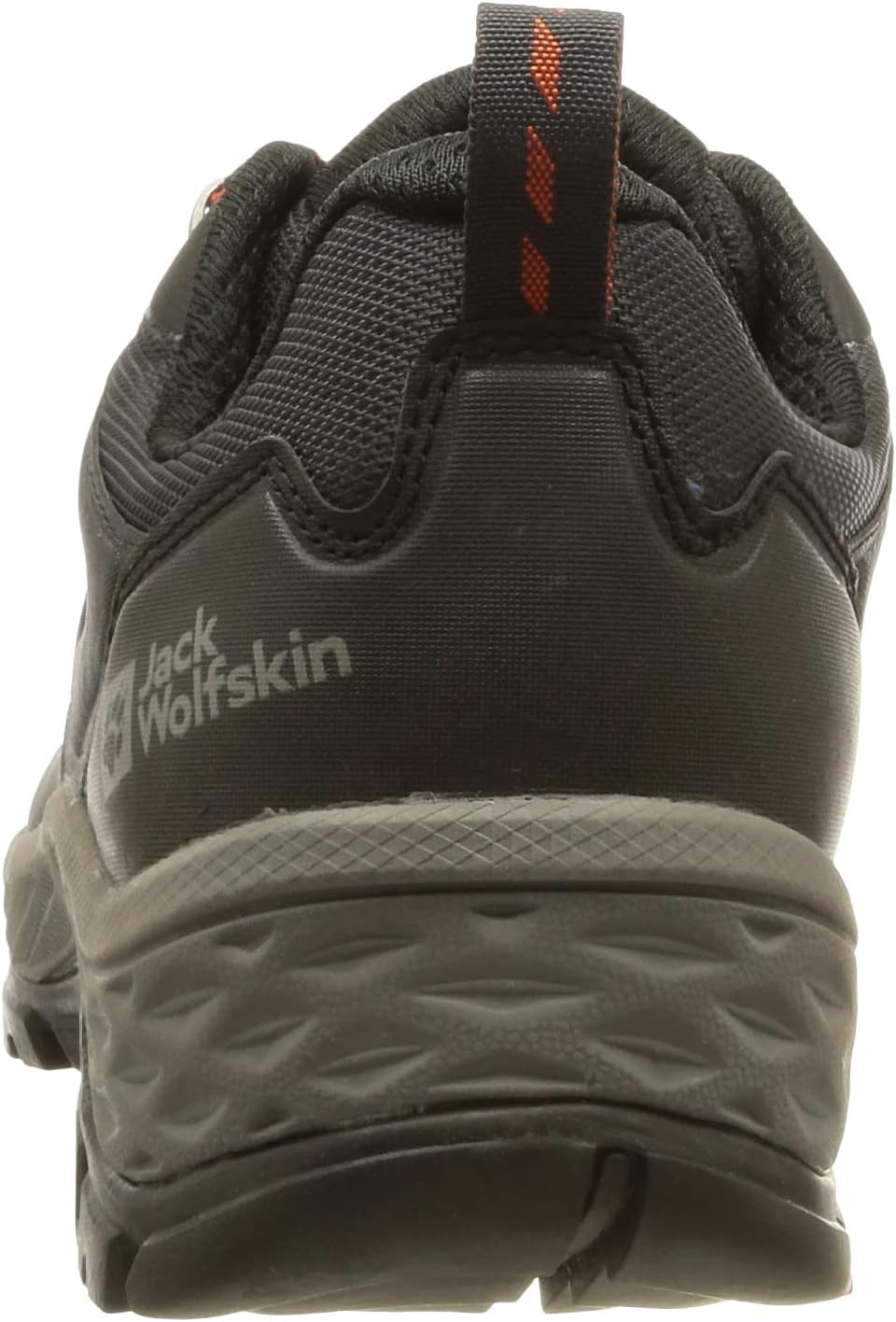 Jack Wolfskin Herren Rebellion Guide Texapore Low M Walking-Schuh 41 EU Black Orange, 41 EU Black Or