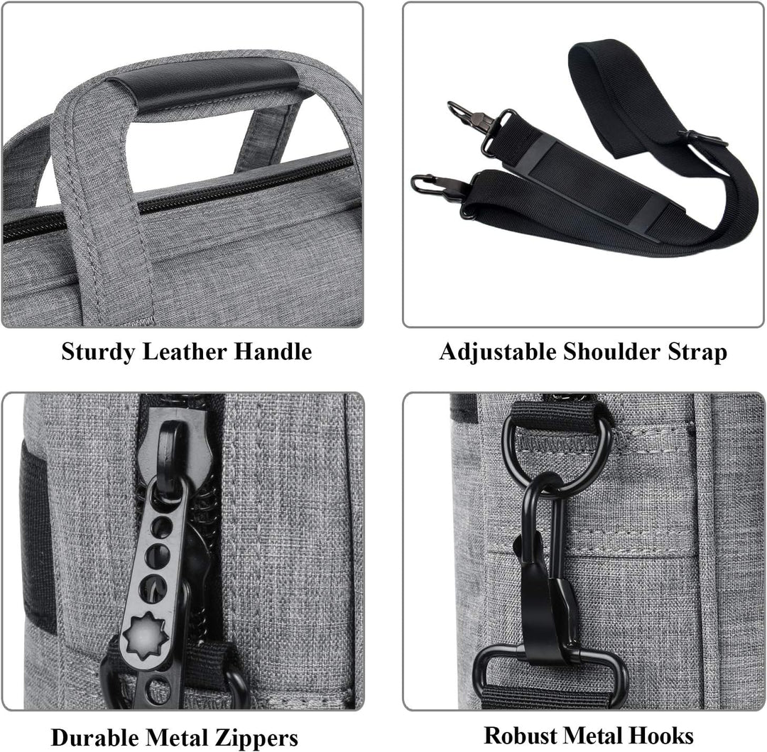 Taygeer Laptoptasche 15.6 Zoll, Wasserdicht Aktentasche Notebooktasche Laptop Umhängetasche Computer