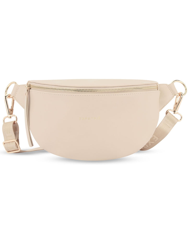 Expatrié Bauchtasche Damen Beige - Alice Small - Gürteltasche für Festival, Reisen &amp; Alltag aus Vega