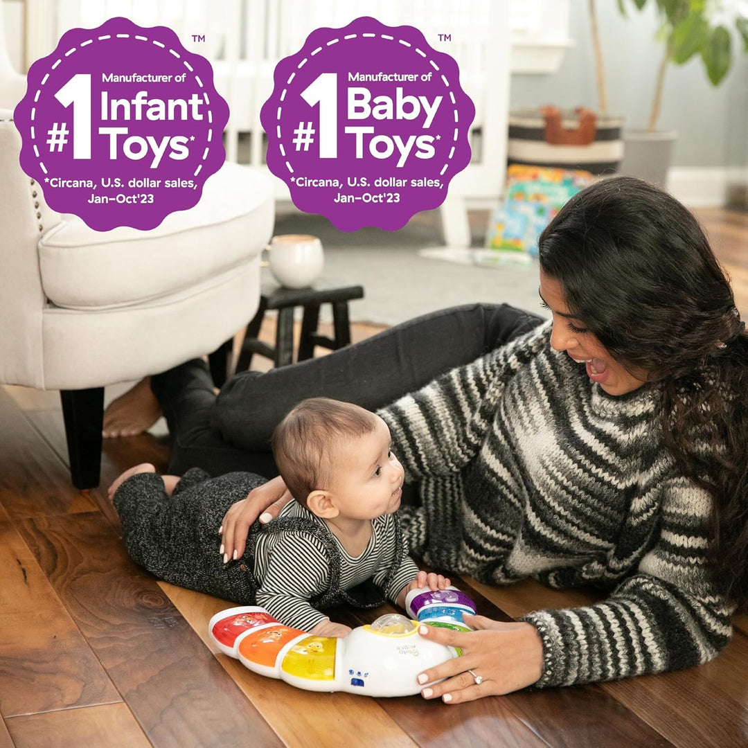Baby Einstein, Glow & Discover Light Bar, Babyspielzeug mit Lichtern, Melodien & Rassel, 3 Modi: Tie
