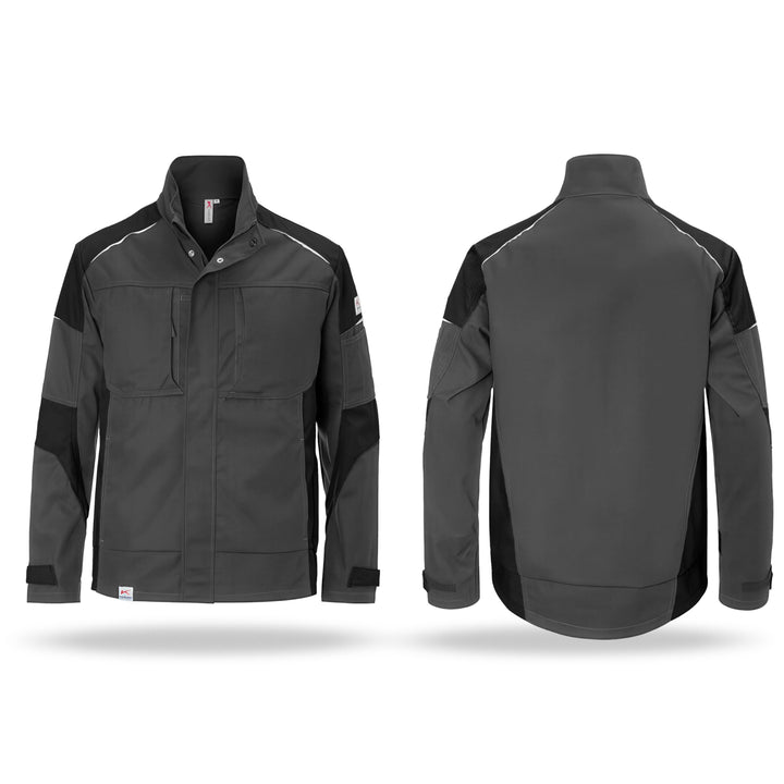 KÜBLER Workwear KÜBLER ACTIVIQ Arbeitsjacke anthrazit/schwarz anthrazit/schwarz XXL, anthrazit/schwa